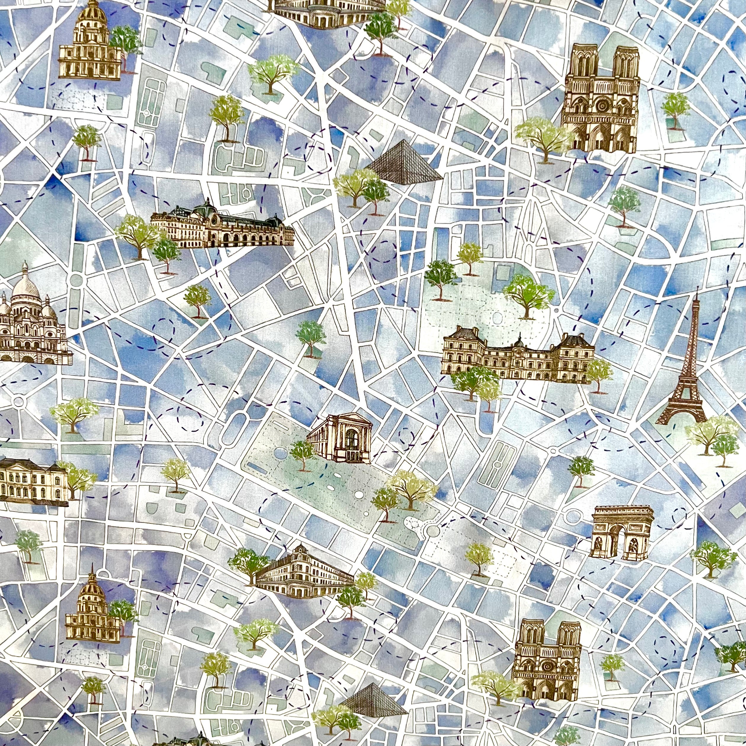 Liberty London- Rue De Paris (C) Tana Lawn Cotton