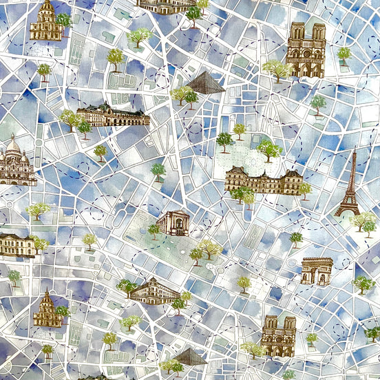 Liberty London- Rue De Paris (C) Tana Lawn Cotton