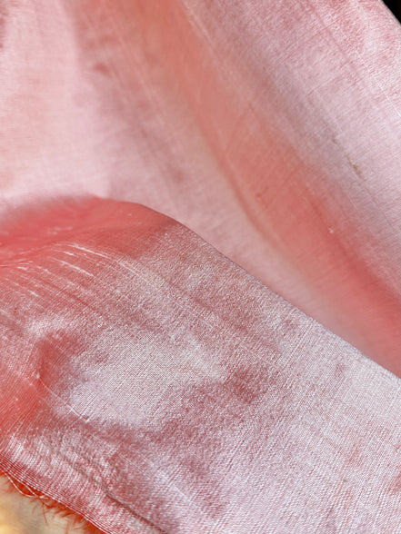 Pink #032 Silk Dupioni- Spechler Vogel- 45” Wide (818)