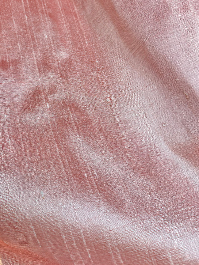 Pink #032 Silk Dupioni- Spechler Vogel- 45” Wide (818)