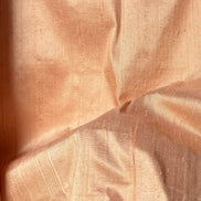 Peach #050 Silk Dupioni- Spechler Vogel- 45” Wide (819)