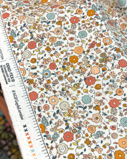 Colorful Floral Print Cotton Fabric - “Small & Sweet"- Art Gallery- Gayle Loraine Collection