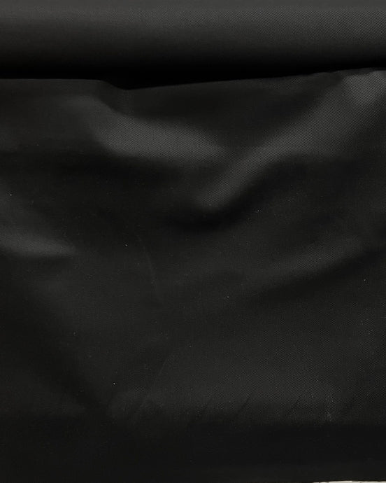 Black Cotton Twill- 44” Wide- Ventana Twill- 7.9 oz