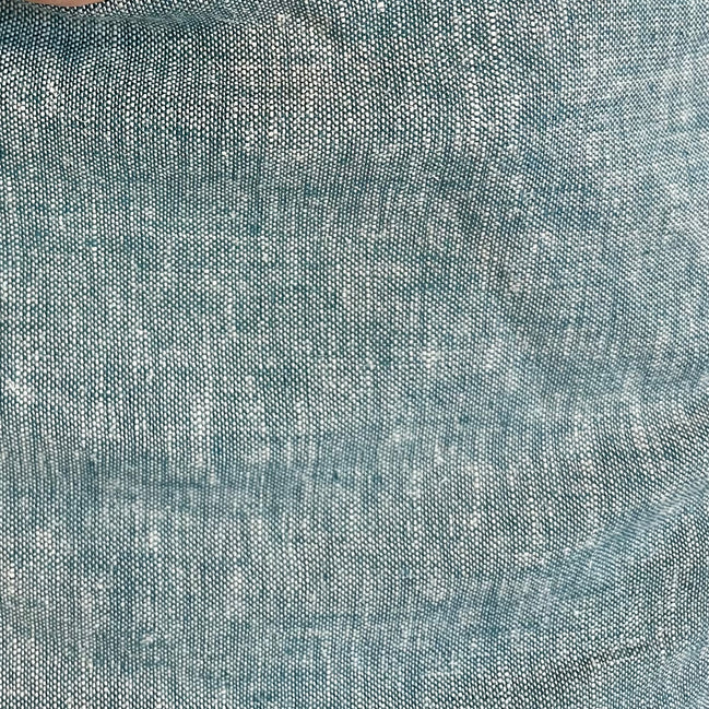 Brussels Washer Yarn Dye- Linen Rayon Blend- Blue "Rain"- 52" Wide
