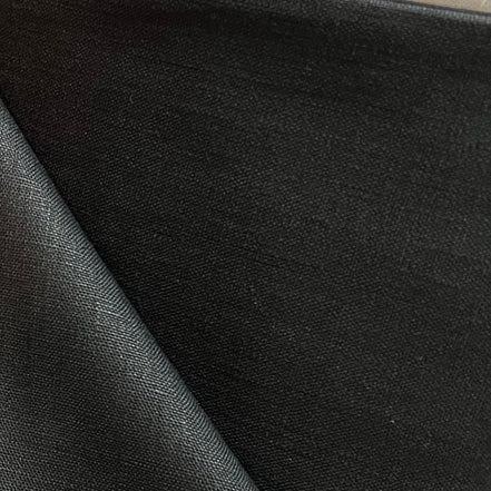 Waterford Linen- "Black" 100% Linen- 55" Wide