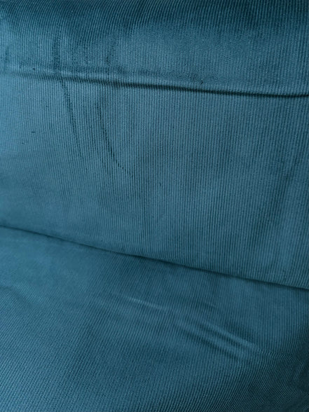 Teal “Ocean" Cotton Corduroy 14 Wale- 57” Wide Fabric