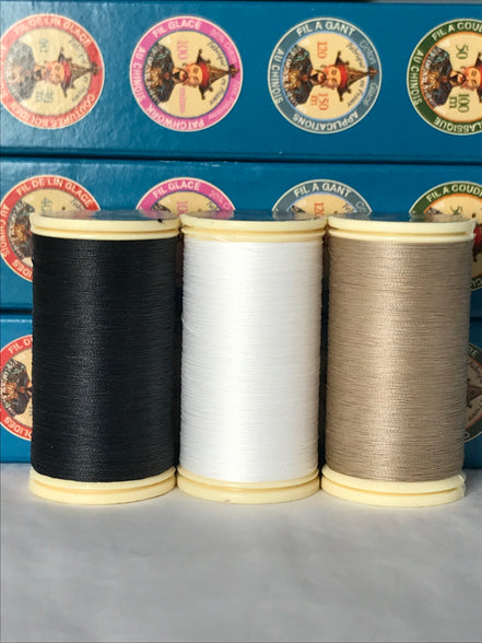 3 Pack Deal- Neutral Shades- Sajou- GLOVING THREAD- Fil a gant au Chinois