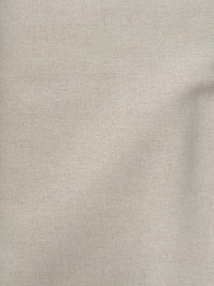Pale Beige “Natural" Essex Linen- Cotton Blend Fabric- 43" Wide
