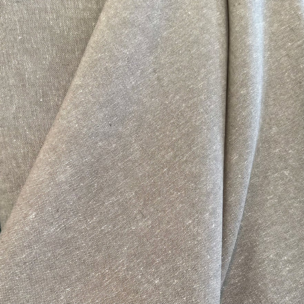 Pale Gray "Steel" Essex Linen- Cotton Blend YARN DYE CANVAS Fabric- 44" Wide
