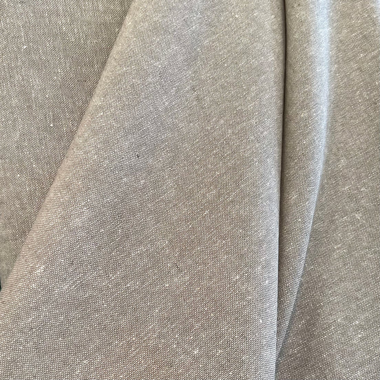 Pale Gray "Steel" Essex Linen- Cotton Blend YARN DYE CANVAS Fabric- 44" Wide