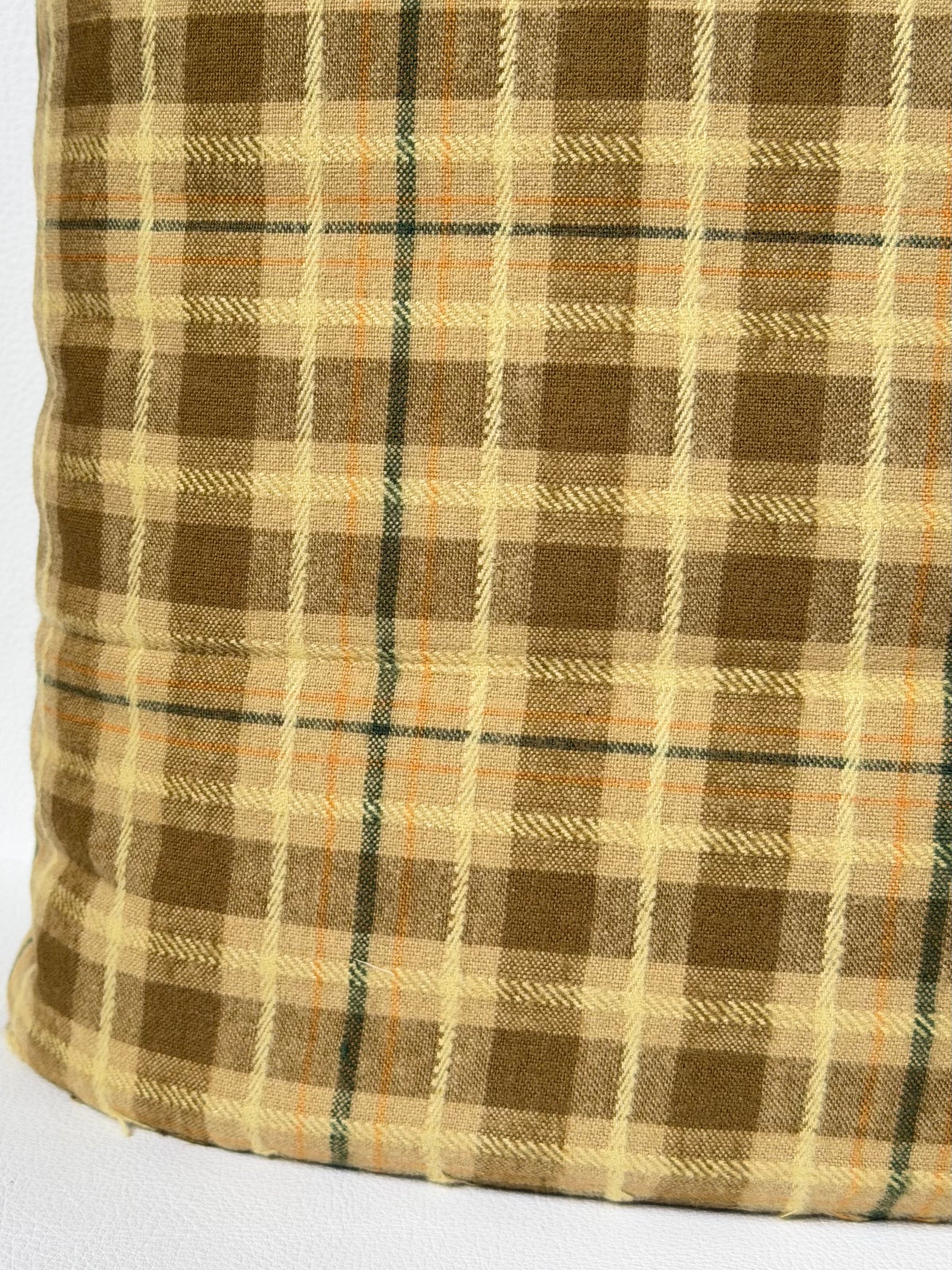 Check Plaid Olive Jam- Highlands Flannel- Art Gallery AGF- Yarn Dyed Cotton- 44” Wide