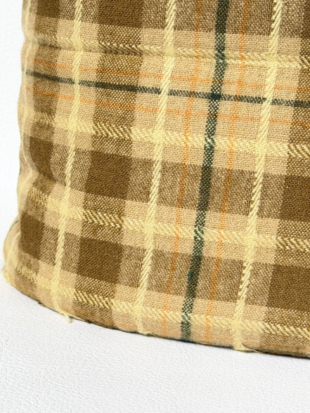 Check Plaid Olive Jam- Highlands Flannel- Art Gallery AGF- Yarn Dyed Cotton- 44” Wide