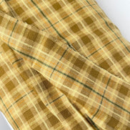 Check Plaid Olive Jam- Highlands Flannel- Art Gallery AGF- Yarn Dyed Cotton- 44” Wide