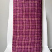 Crosshatch Plaid Merlot- Highlands Flannel- Art Gallery AGF- Yarn Dyed Cotton- 44” Wide