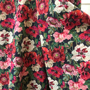 Liberty London- Poppy Amelie (A) Tana Lawn Cotton- Pink, Red
