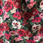 Liberty London- Poppy Amelie (A) Tana Lawn Cotton- Pink, Red