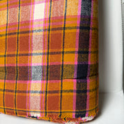 Chevron Plaid Toffee- Highlands Flannel- Art Gallery AGF- Yarn Dyed Cotton- 44” Wide