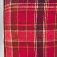 Chevron Plaid Cranberry- Highlands Flannel- Art Gallery AGF- Yarn Dyed Cotton- 44” Wide