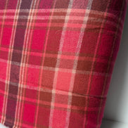 Chevron Plaid Cranberry- Highlands Flannel- Art Gallery AGF- Yarn Dyed Cotton- 44” Wide
