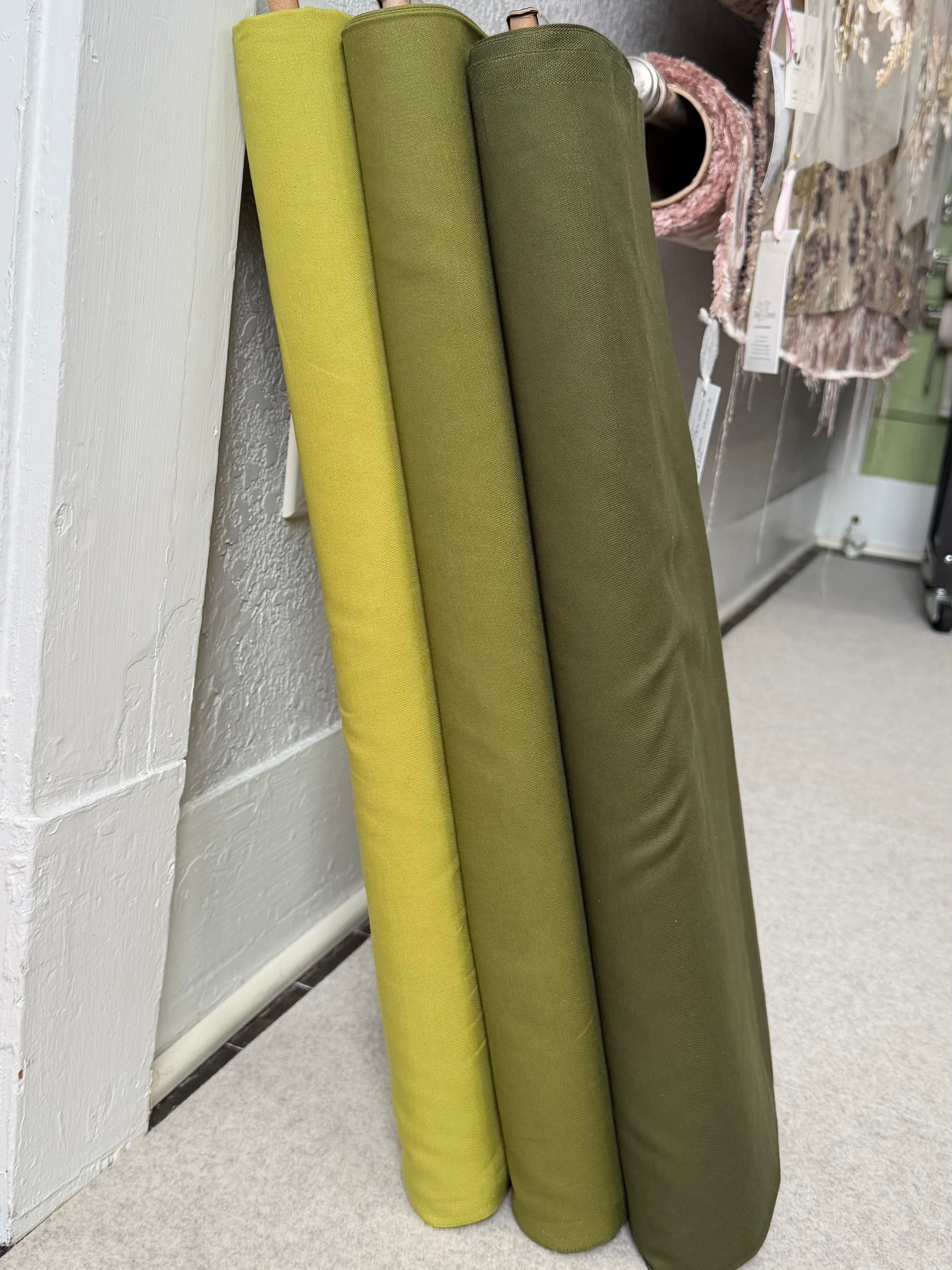 Green Kobe Twill- 6 OZ- “Pickle”- 44