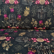 Magenta Roses, Gold- “Dreadful Delights Night