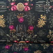 Magenta Roses, Gold- “Dreadful Delights Night