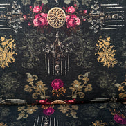 Magenta Roses, Gold- “Dreadful Delights Night
