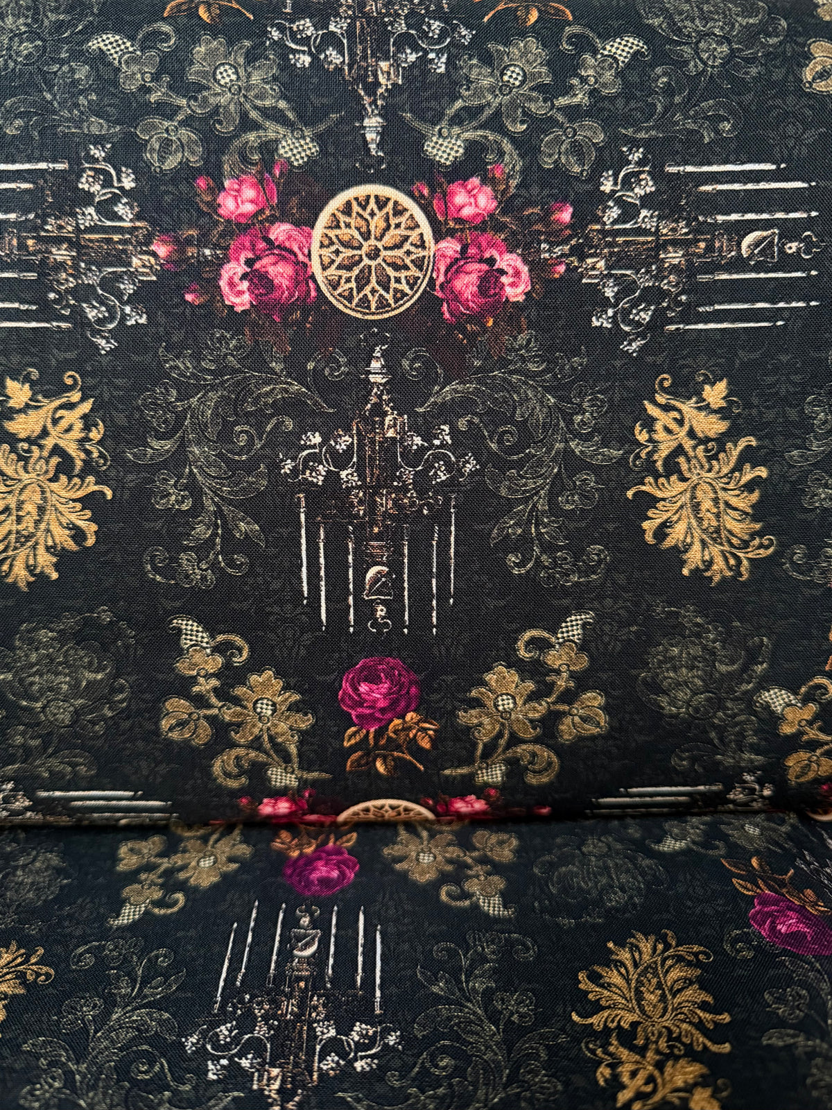 Magenta Roses, Gold- “Dreadful Delights Night