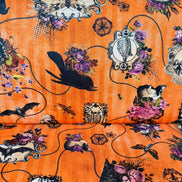 Bats, Crows, Skulls- “Dreadful Delights Pumpkin