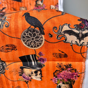 Bats, Crows, Skulls- “Dreadful Delights Pumpkin