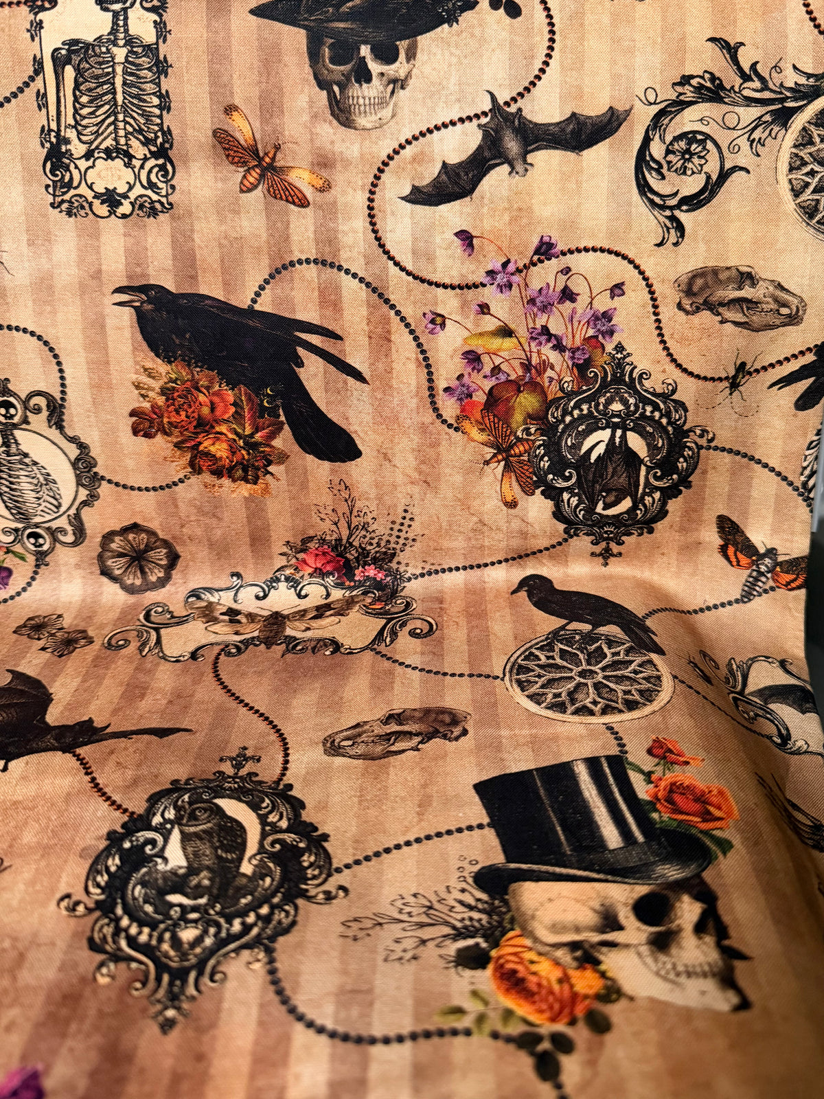Bats, Crows, Skulls- “Dreadful Delights Bone