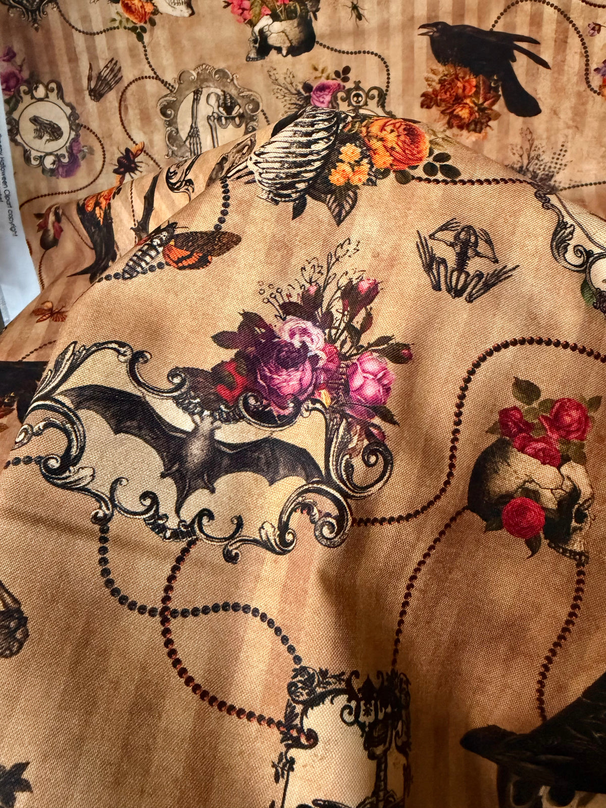 Bats, Crows, Skulls- “Dreadful Delights Bone