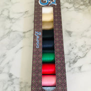 Sajou Selection Box- 8 Spools GLOVING THREAD