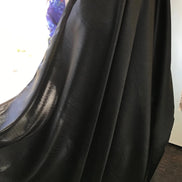 Black Stretch Silk Charmeuse Fabric 44