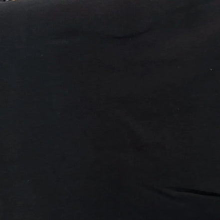 Black “Caviar" Solid Jersey Knit Cotton Fabric- 58” Wide- Art Gallery- AGF