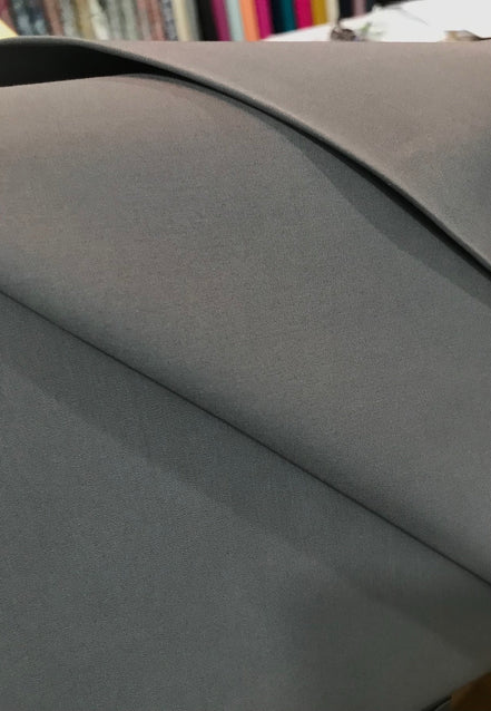 Art Gallery Fabric- Gray "Moonstone" Cotton Fabric- AGF Solid- 44"