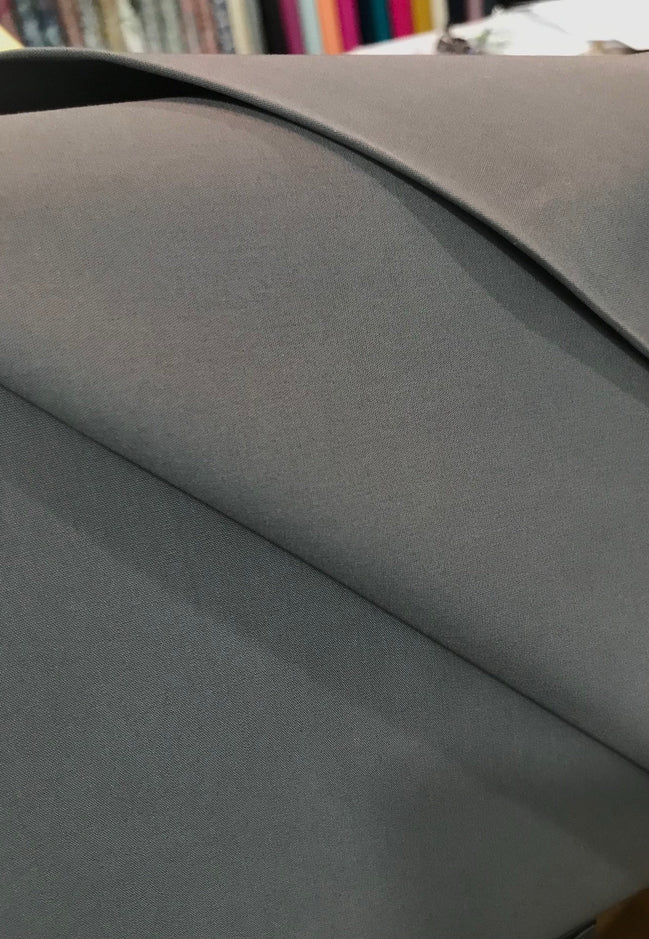 Art Gallery Fabric- Gray "Moonstone" Cotton Fabric- AGF Solid- 44"