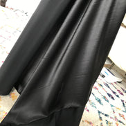 Black Stretch Silk Charmeuse Fabric 44