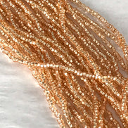 Salmon Pink 10* Round Czech Glass Beads (2153)