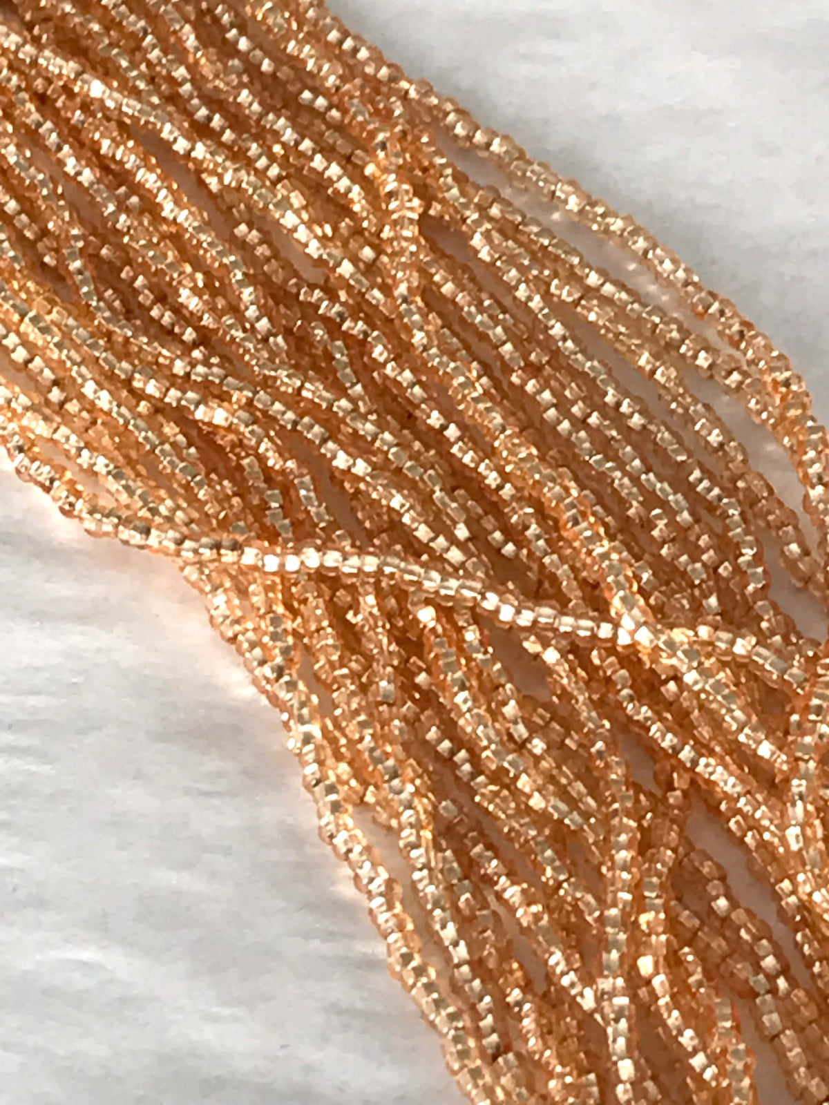 Salmon Pink 10* Round Czech Glass Beads (2153)