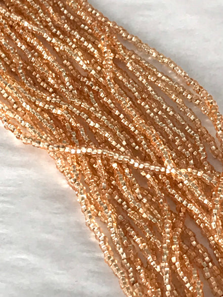 Salmon Pink 10* Round Czech Glass Beads (2153)