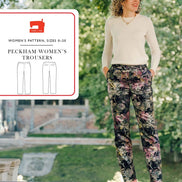 Peckham Trousers Paper Pattern- Liesl + Co.