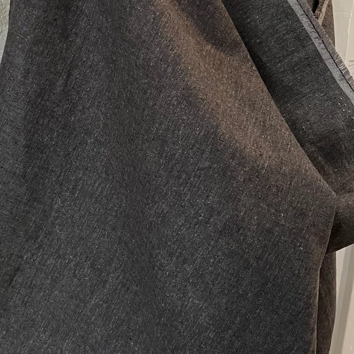 Hemptex Chambray- Hemp- Cotton Blend- Black- 53