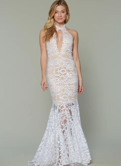 McCall's Sewing Pattern Misses' Column and Trumpet Dresses with Bodice and Sleeve Variations- M7569- 6-8-10-12-14