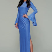 McCall's Sewing Pattern Misses' Column and Trumpet Dresses with Bodice and Sleeve Variations- M7569- 6-8-10-12-14