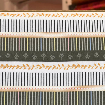 Garden Bound- “A Year In Petals”- AGF’s 2.5 EDITION Binding Collection- Dark Green, Dark Gold