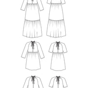 Wilder Gown Paper Pattern- Friday Pattern Co.