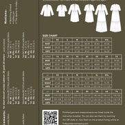Wilder Gown Paper Pattern- Friday Pattern Co.