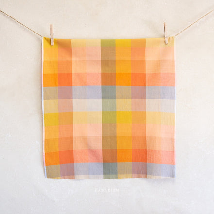 Cotton Fabric- "Wide Happy Checkers in Retro"- Lumiére (Wide Width)- Fableism- 54” Wide