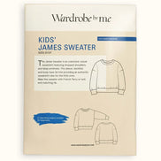 James Sweater Kids' Paper Sewing Pattern- Wardrobe By Me- Kids sizes 3-12